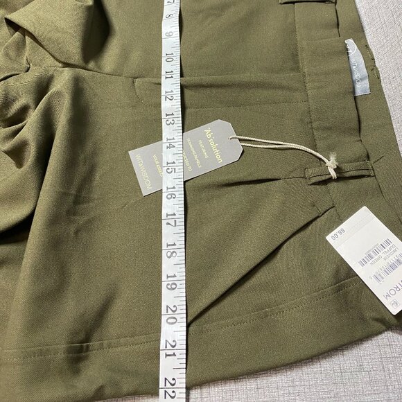 'Absolution Wit Wisdom Green High Rise Pants - Picture 8 of 10